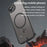 For iPhone 17e / 16e Case Magnetic Anti Drop PC + TPU Phone Cover Compatible with Magsafe - Black - 5
