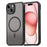 For iPhone 15 Case Compatible with MagSafe Anti Drop PC + TPU Phone Cover - Black - 1