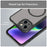 For iPhone 15 Case Compatible with MagSafe Anti Drop PC + TPU Phone Cover - Black - 7