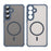 For Samsung Galaxy S25 Magnetic Case Anti Drop PC + TPU Phone Cover - Blue - 7