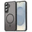 For Samsung Galaxy S25+ Magnetic Case Anti Drop PC + TPU Phone Cover - Black - 1