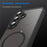 For Samsung Galaxy S25+ Magnetic Case Anti Drop PC + TPU Phone Cover - Black - 6