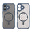 For iPhone 16 Case Compatible with MagSafe Anti Drop PC + TPU Phone Cover - Blue - 7