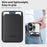 For iPhone 16 Pro Max Case Compatible with MagSafe TPU + PC Mobile Cover with Card Bag - Black - 6