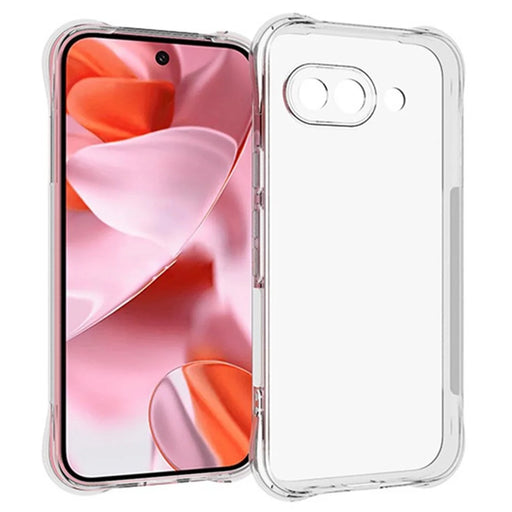 WANLONFENG WL2 Series for Google Pixel 9a Case 2.0mm TPU Phone Cover with 2Pcs Tempered Glass Films - 2