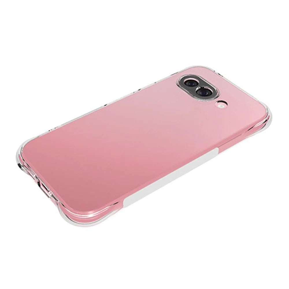 WANLONFENG WL2 Series for Google Pixel 9a Case 2.0mm TPU Phone Cover with 2Pcs Tempered Glass Films - 3