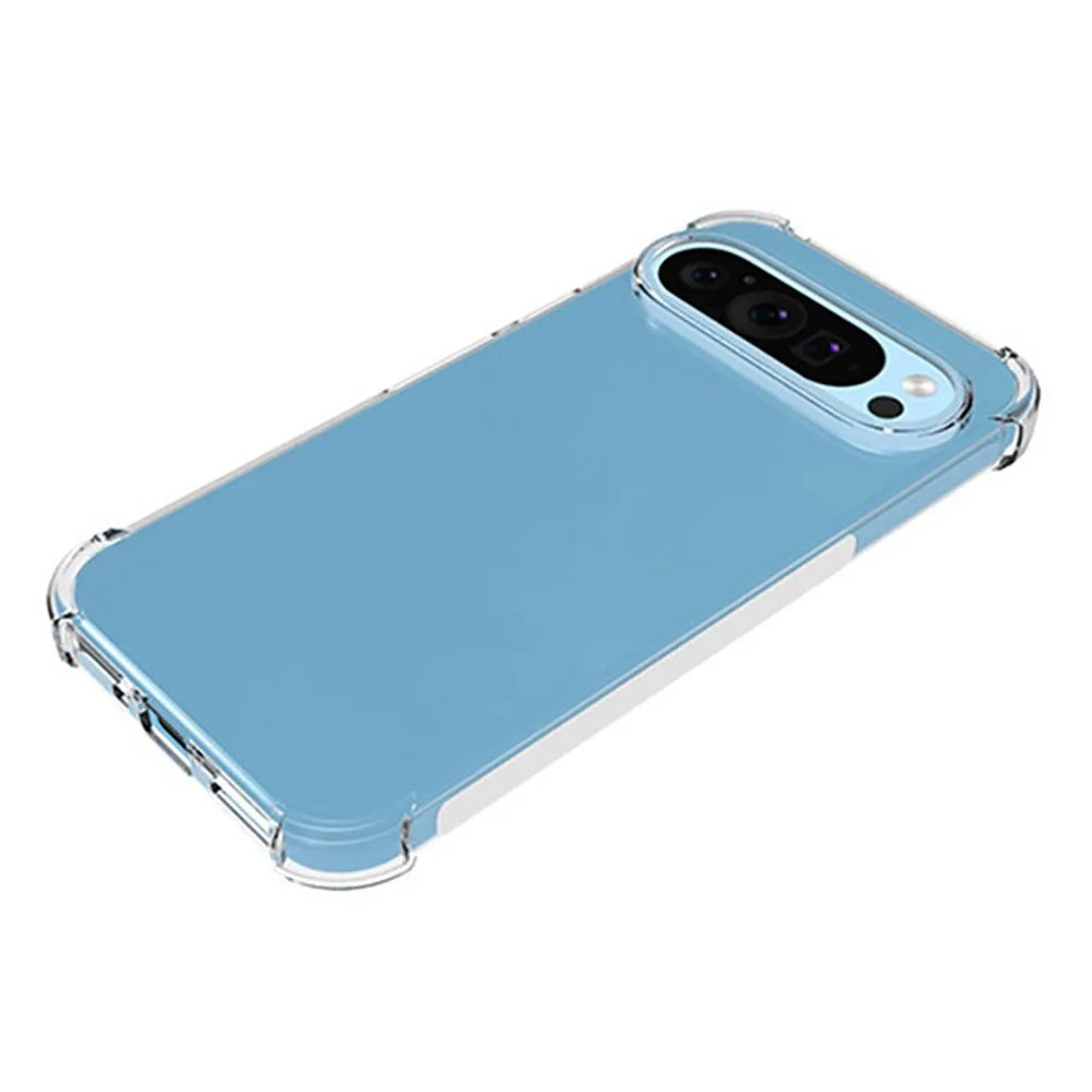 WANLONFENG WL2 Series for Google Pixel 9 / 9 Pro Case with 2Pcs Tempered Glass Films 2.0mm TPU Phone Cover (Big Lens Hole) - 5