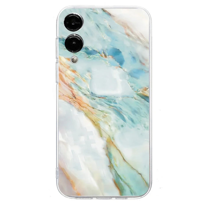 For Samsung Galaxy S25 Edge Case Soft TPU Phone Back Cover Pattern Printing - Marble - 2