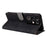 For vivo Y29 4G / T4x 5G Case Wallet RFID Blocking PU Leather Cover Viewing Stand - Black - 5