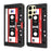 For Samsung Galaxy S25 Ultra Wallet Case Pattern Printing Stand Leather Flip Phone Cover - Tape - 1