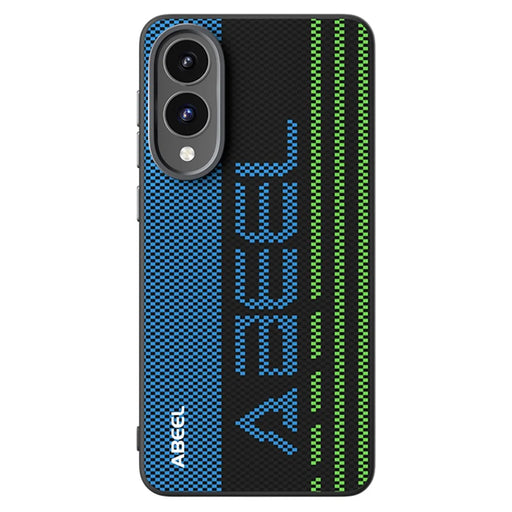 ABEEL For Samsung Galaxy S25 Edge Magnetic Case Micro-Embossing 6D Printed PC TPU Aluminum Alloy Leather Phone Cover - Outstanding No. 1 - 2