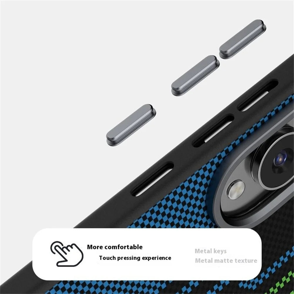 ABEEL For Samsung Galaxy S25 Edge Magnetic Case Micro-Embossing 6D Printed PC TPU Aluminum Alloy Leather Phone Cover - Outstanding No. 1 - 6