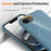For iPhone 17e / 16e Magnetic Case Compatible with MagSafe TPU Phone Back Cover with Lanyard - Blue - 3