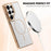 For Samsung Galaxy S25 Ultra Clear Magnetic Case TPU PC Phone Cover - Desert Gold - 4