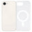 For iPhone 17e / 16e Magnetic Case Acrylic+TPU Clear Phone Cover - 1
