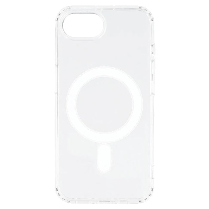 For iPhone 17e / 16e Magnetic Case Acrylic+TPU Clear Phone Cover - 2