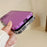 For iPhone 14 Pro Max Luminous Noctilucent Bumper Phone Case Shockproof Flexible TPU Shell - Transparent Black - 6