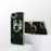 For iPhone 17e / 16e Case Precise Cutouts 6D Electroplating TPU Phone Cover with Ring Holder - Midnight Green - 5