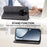 For Realme 14 Pro 5G Case Calf Texture PU Leather Phone Cover with Wallet - Black - 4