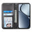 For Realme 14 Pro+ 5G Case Calf Texture PU Leather Phone Cover with Wallet - Black - 2