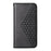 For Realme 14 Pro+ 5G Case Calf Texture PU Leather Phone Cover with Wallet - Black - 7