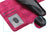 For Realme 14 Pro+ 5G Case Flower Pattern PU Leather Wallet Phone Cover with Strap - Wine Red - 7