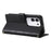 For vivo Y29 4G Case Rhombus Stitching Wallet Stand Leather Phone Cover with Long  /  Short Strap - Black - 3