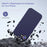 GW03 For iPhone 17e / 16e Case TPU + PC Phone Cover Dual Layer Shockproof - Navy Blue - 2