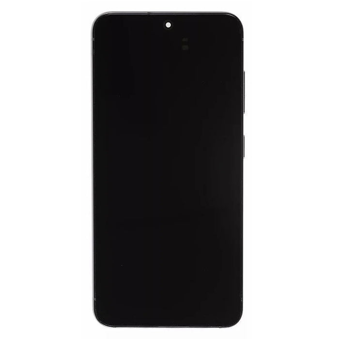 For Samsung Galaxy S23 S911B OEM Grade S AMOLED Screen and Digitizer Assembly + Frame (Without Logo) - Black - 3