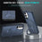 For Samsung Galaxy S25+ / S24+ Case with Magnetic Kickstand TPU + PC Anti Drop Phone Cover - Sapphire - 3