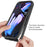 For Google Pixel 9a Magnetic Case PC + TPU Protective Phone Back Cover (No PET Film) - Black - 3