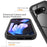 For Google Pixel 9a Magnetic Case PC + TPU Protective Phone Back Cover (No PET Film) - Black - 5
