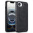 LC.IMEEKE For iPhone 17e / 16e Magnetic Case Compatible with MagSafe Leather+TPU Back Cover - Black - 1