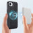 LC.IMEEKE For iPhone 17e / 16e Magnetic Case Compatible with MagSafe Leather+TPU Back Cover - Black - 6