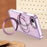 For iPhone 17e / 16e Case Glitter Design TPU + PC Kickstand Phone Protector - Purple - 2