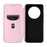 For Realme 14 Pro 5G Case Carbon Fiber Texture Drop-Proof PU Leather Phone Cover - Rose Gold - 4