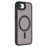 For iPhone 17e / 16e Case Compatible with MagSafe TPU + PC Rubberized Finish Phone Cover - Black - 1