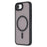 For iPhone 17e / 16e Case Compatible with MagSafe TPU + PC Rubberized Finish Phone Cover - Black - 4