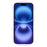 WT Series for iPhone 16 Case Wavy Edge Shockproof TPU + PC Phone Cover - Purple - 2