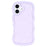 WT Series for iPhone 16 Case Wavy Edge Shockproof TPU + PC Phone Cover - Purple - 3