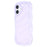 WT Series for iPhone 16 Case Wavy Edge Shockproof TPU + PC Phone Cover - Purple - 4