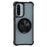 For Samsung Galaxy A36 5G Magnetic Case CD Vein Kickstand TPU + PC Phone Cover - Black - 1