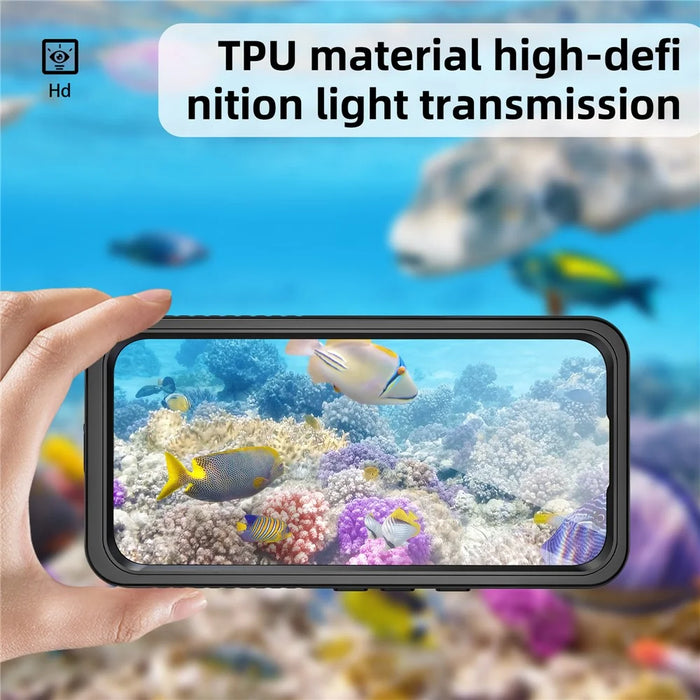REDPEPPER FS Series For Google Pixel 9a Case IP68 Waterproof Clear Back Panel Phone Cover - 2