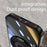 For iPhone 16 Pro Magnetic Case PC + TPU Phone Cover with Rotating Metal Kickstand, Lens Protector - Black - 5
