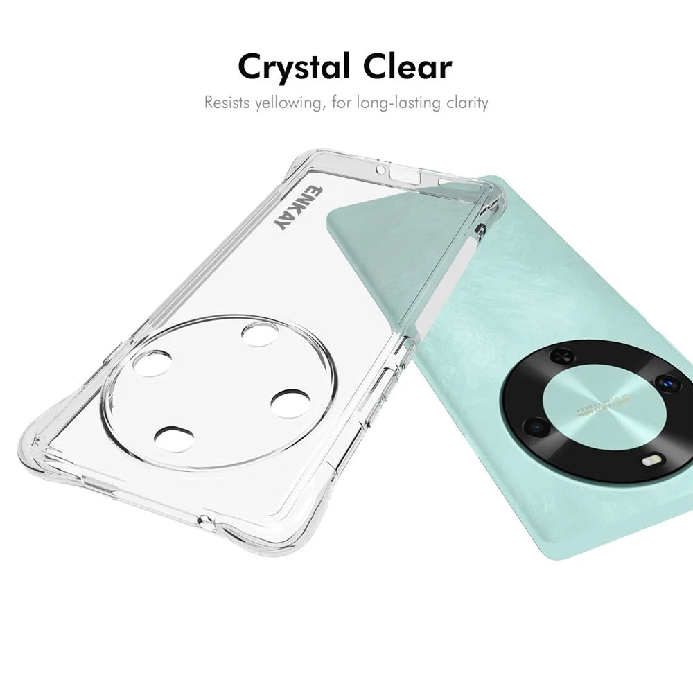 ENKAY HAT PRINCE For Realme 14 Pro 5G Clear Phone Case   Shockproof Anti-slip TPU Cover - Transparent - 5