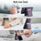 JEEHOOD For Samsung Galaxy A26 5G Leather Back Cover Magnetic Case  J06 Phone Case with Card Bag RFID Blocking - Purple - 6