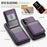 JEEHOOD For Samsung Galaxy A56 5G Leather Back Cover Magnetic Case  J06 Phone Case with Card Bag RFID Blocking - Purple - 3