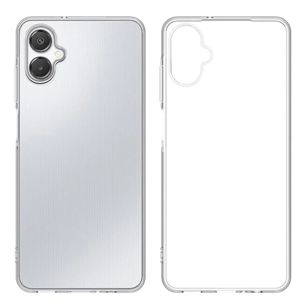 For Samsung Galaxy A06 5G Case Slim Fit Transparent Soft TPU Phone Cover - 1