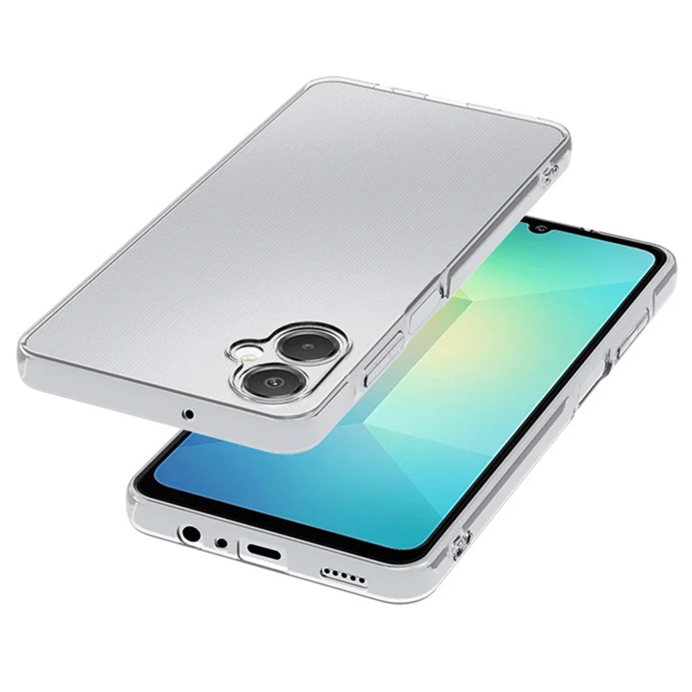For Samsung Galaxy A06 5G Case Slim Fit Transparent Soft TPU Phone Cover - 2