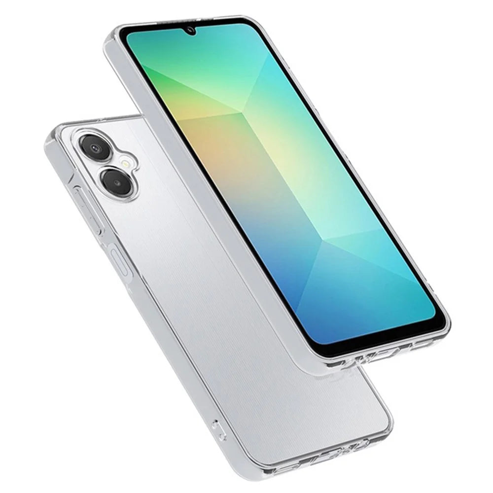 For Samsung Galaxy A06 5G Case Slim Fit Transparent Soft TPU Phone Cover - 3